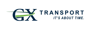 GX Transport Mississauga, Ontario trucking company logo